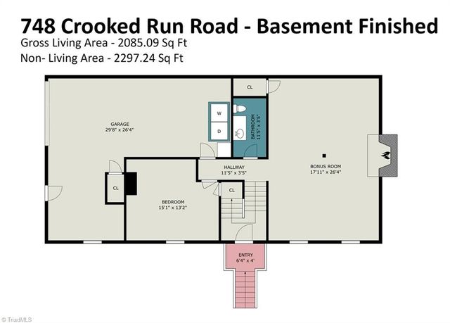 748 Crooked Run Road, Rural Hall, NC 27045