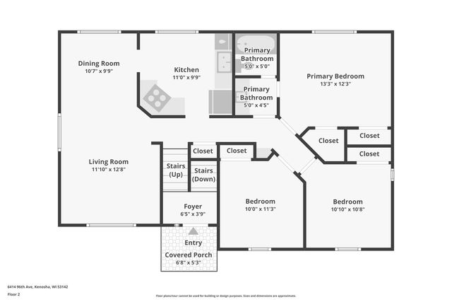 6414 96th AVENUE, Kenosha, WI 53142