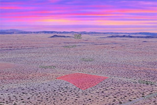 0 Sunny Hill Road, Joshua Tree, CA 92252