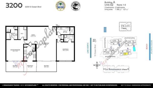 3200 S OCEAN Boulevard A202, Palm Beach, FL 33480