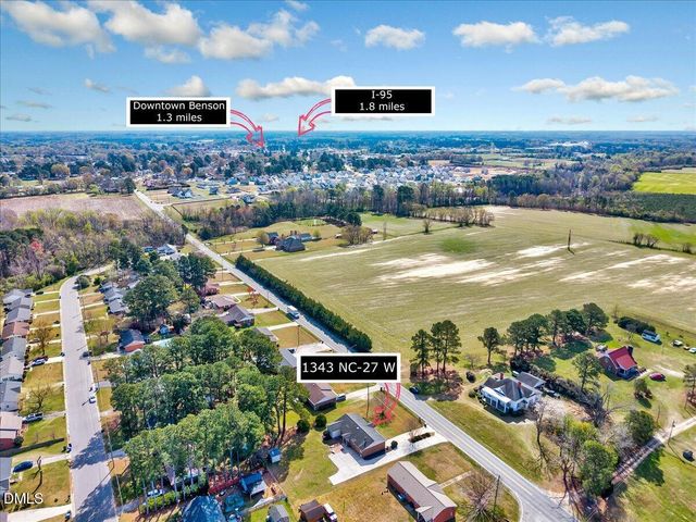 1343 NC Hwy 27 W, Benson, NC 27504
