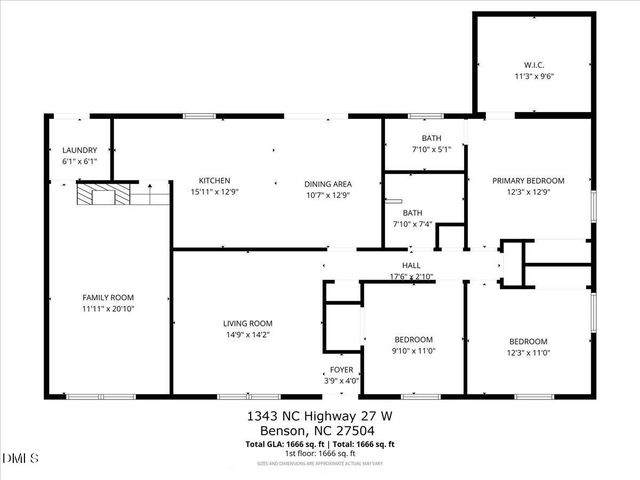 1343 NC Hwy 27 W, Benson, NC 27504