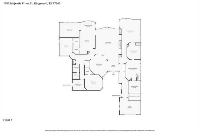 1302 Majestic Pines Court, Houston, TX 77345
