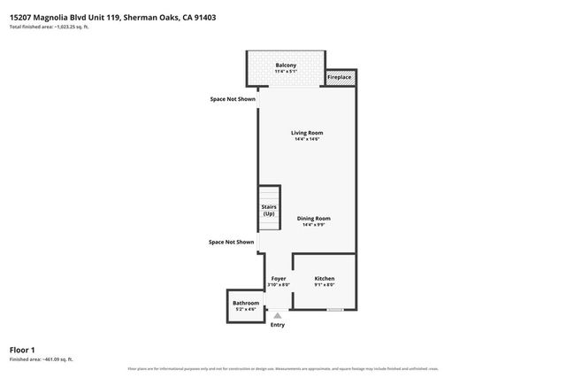 15207 Magnolia Boulevard 119, Sherman Oaks, CA 91403