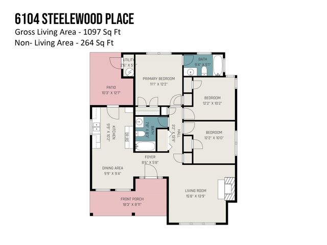 6104 Steelewood Place, Charlotte, NC 28269