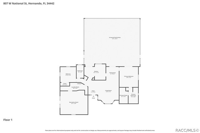807 W National Street, Hernando, FL 34442