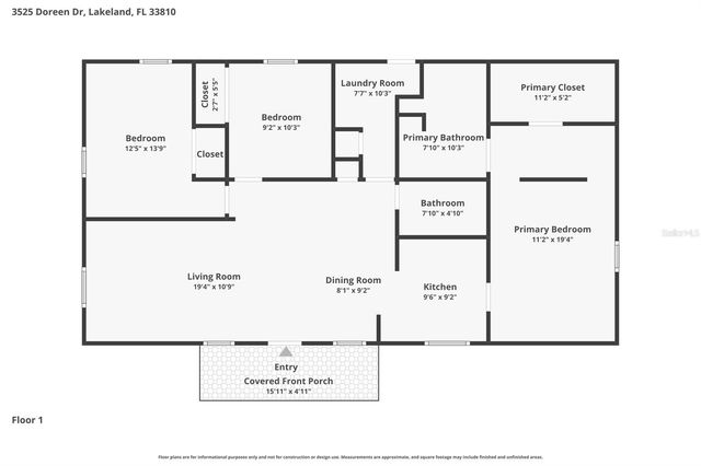 3525 DOREEN DRIVE, Lakeland, FL 33810