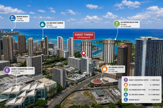 419 Atkinson Drive 907, Honolulu, HI 96814