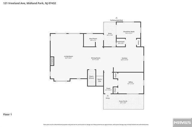 121 Vreeland Avenue, Midland Park, NJ 07432