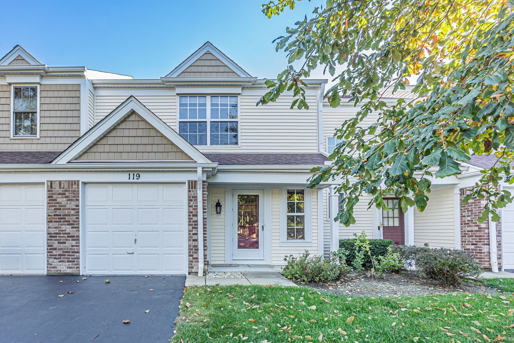 119 E Shag Bark Lane B, Streamwood, IL 60107 — exterior