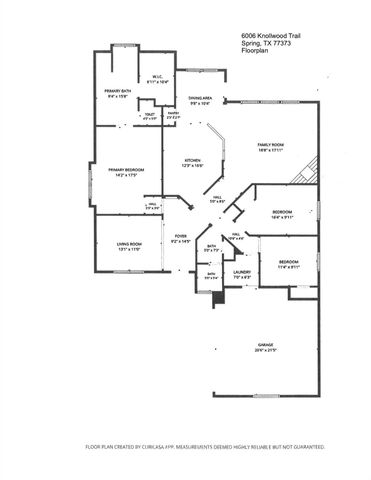 6006 Knollwood Trail, Spring, TX 77373