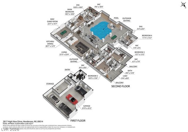 2817 High View Drive, Henderson, NV 89014