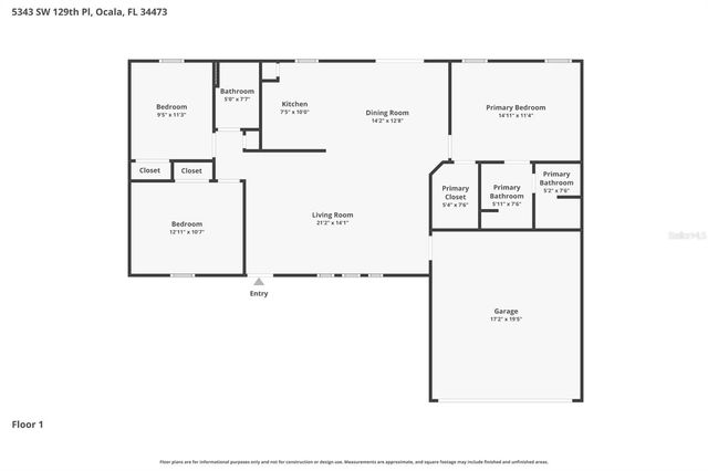 5343 SW 129TH PLACE, Ocala, FL 34473
