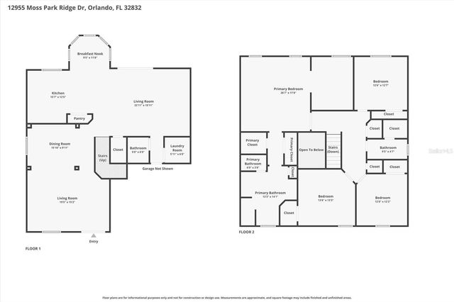 12955 MOSS PARK RIDGE DRIVE, Orlando, FL 32832