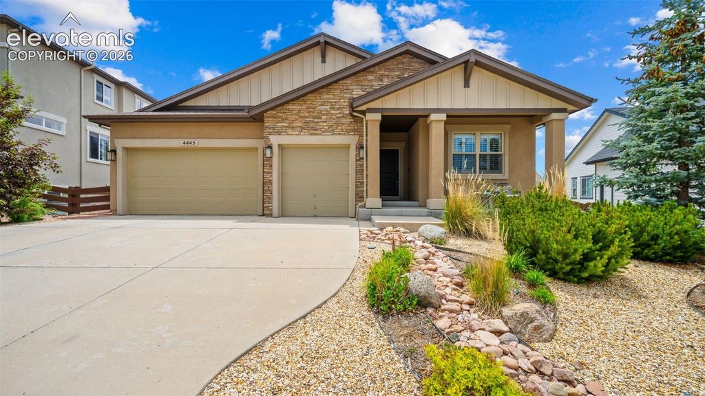 4445 New Santa Fe Trail, Colorado Springs, CO 80924 — exterior