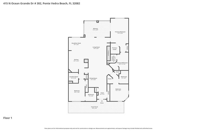 415 N Ocean Grande Dr 302, Ponte Vedra Beach, FL 32082