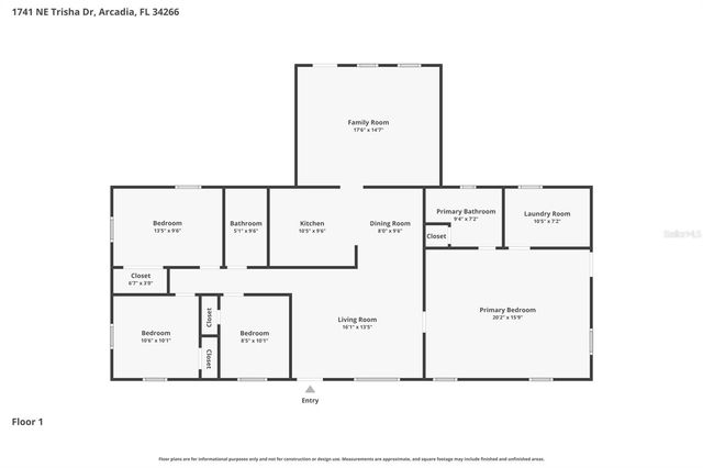 1741 NE TRISHA DRIVE, Arcadia, FL 34266