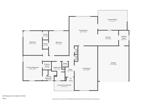 3517 Wooten Drive, Fort Worth, TX 76133