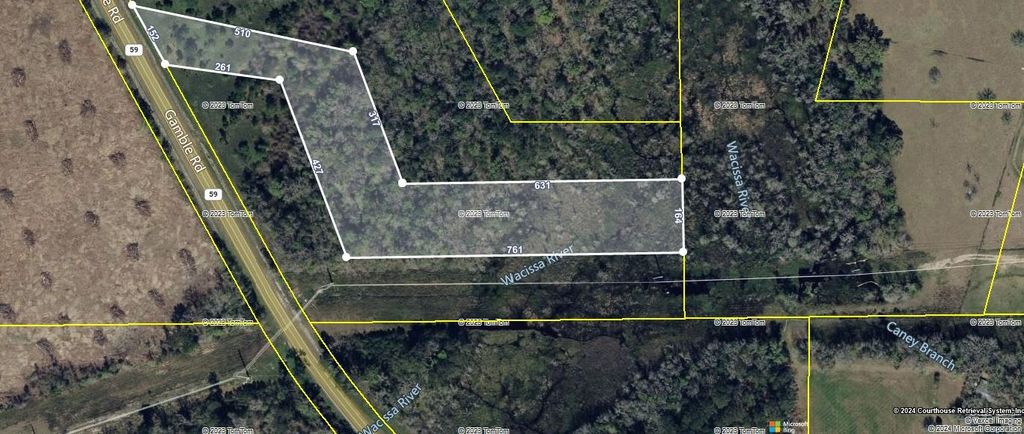 Image 1 of property listing at TBD Gamble Road, Monticello, FL 32344