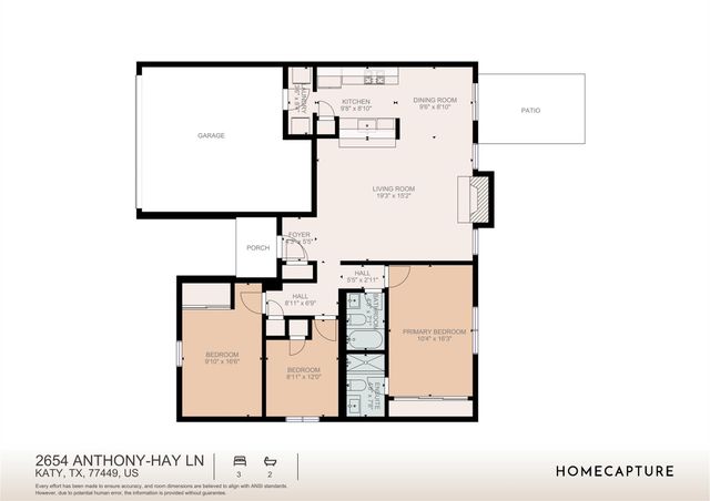 2654 Anthony Hay Lane, Katy, TX 77449