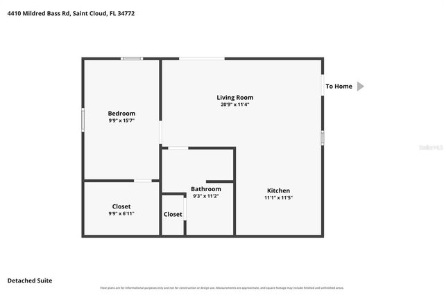 4410 MILDRED BASS ROAD, St Cloud, FL 34772