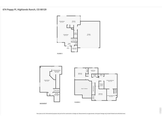 674 Poppy Pl, Highlands Ranch, CO 80129