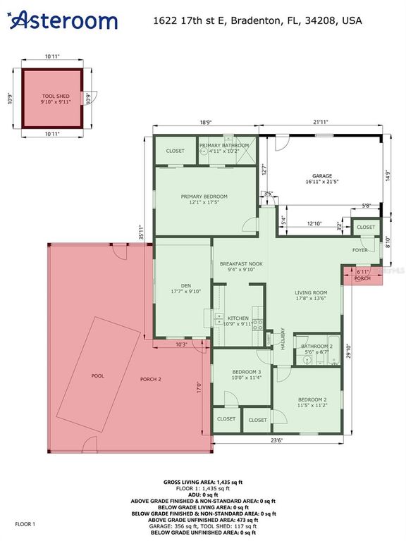 Image 31 of property listing at 1622 17TH STREET E, Bradenton, FL 34208
