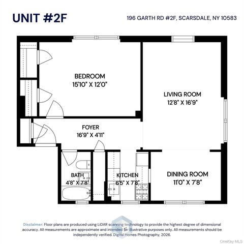 196 Garth Road 2F, Scarsdale, NY 10583