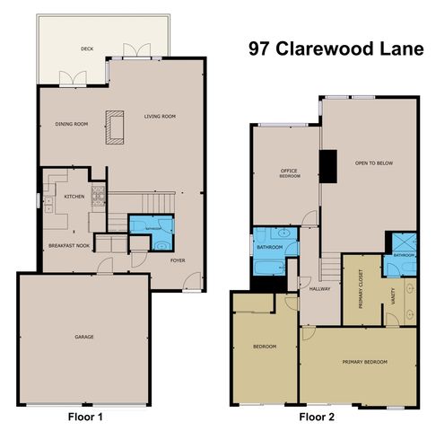 97 Clarewood Ln, Oakland, CA 94618