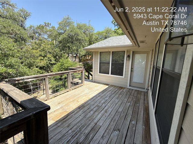 5943 Cape Coral DR, Austin, TX 78746
