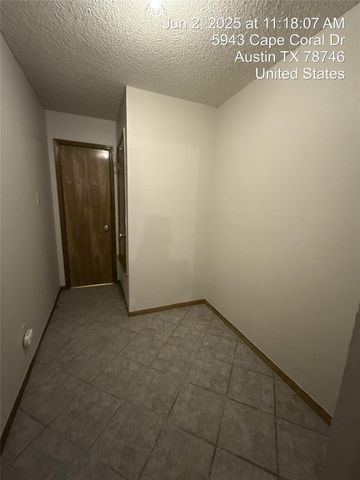5943 Cape Coral DR, Austin, TX 78746