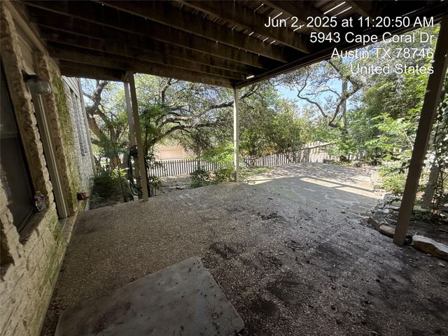 5943 Cape Coral DR, Austin, TX 78746