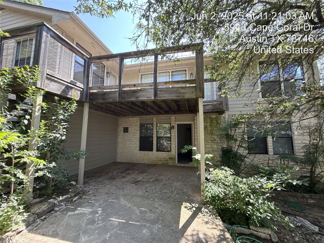 5943 Cape Coral DR, Austin, TX 78746