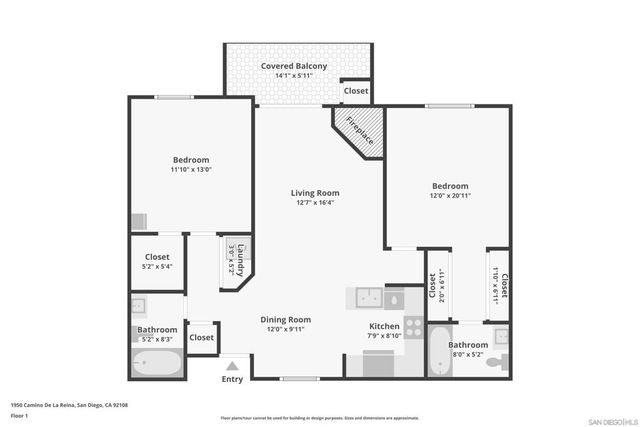 1950 Camino De La Reina 1319, San Diego, CA 92108