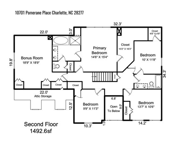 10701 Pomerane Place, Charlotte, NC 28277