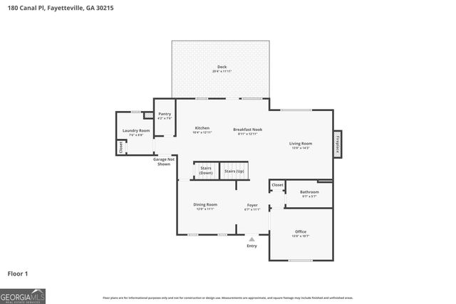 180 Canal Place, Fayetteville, GA 30215
