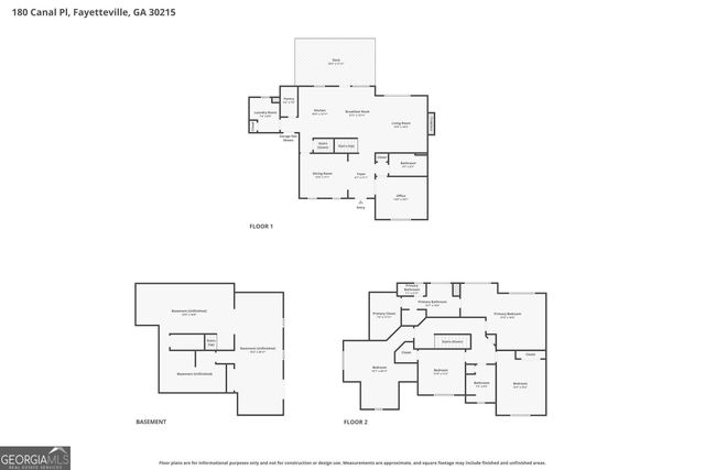 180 Canal Place, Fayetteville, GA 30215