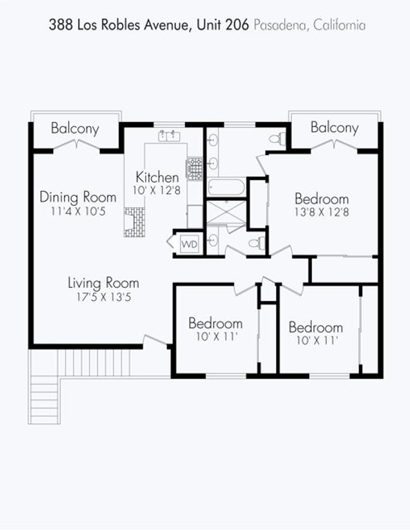 388 S Los Robles Avenue 206, Pasadena, CA 91101