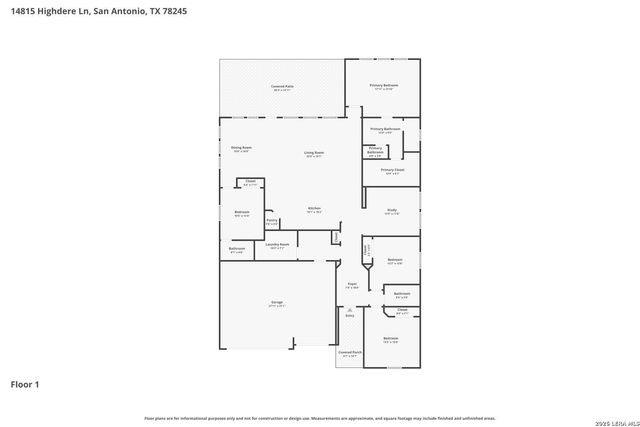 14815 HIGHDERE LN, San Antonio, TX 78245