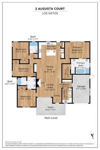 2 Augusta Court, Los Gatos, CA 95030