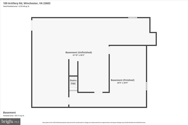 109 ARTILLERY RD, Winchester, VA 22602