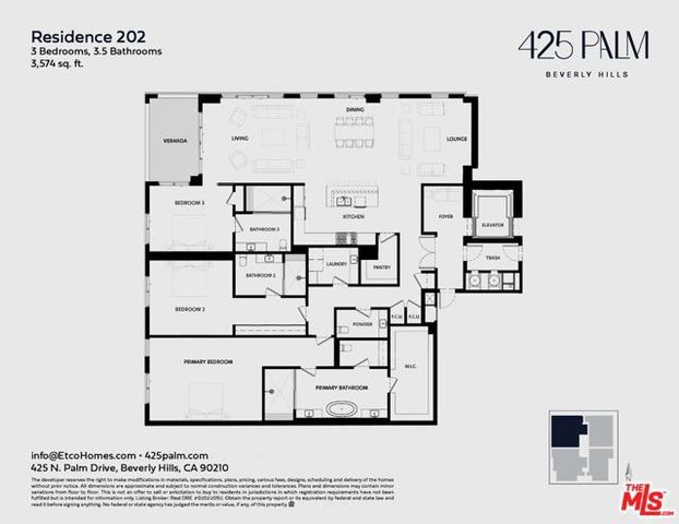 425 N Palm Drive 202, Beverly Hills, CA 90210
