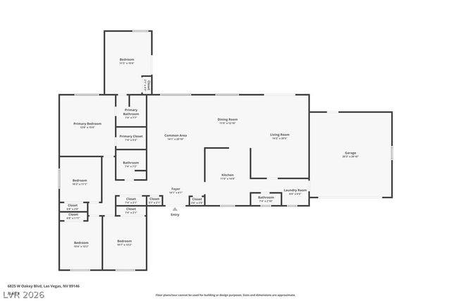 6825 West Oakey Boulevard, Las Vegas, NV 89146