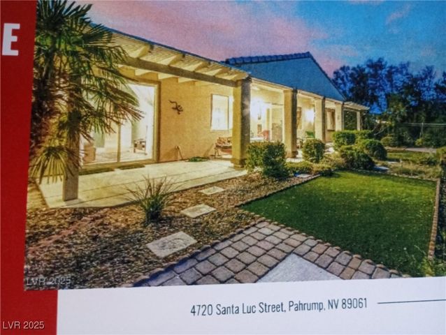 4720 Santa Luc Street, Pahrump, NV 89061