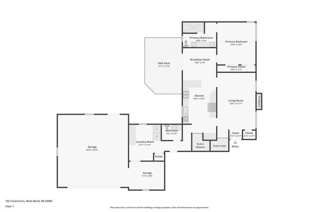 155 Concord LANE, West Bend, WI 53095