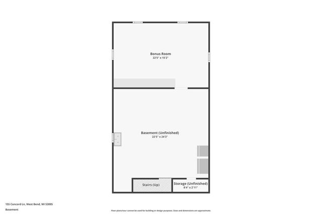 155 Concord LANE, West Bend, WI 53095