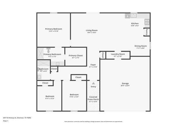 3017 N Hickory Street, Sherman, TX 75092