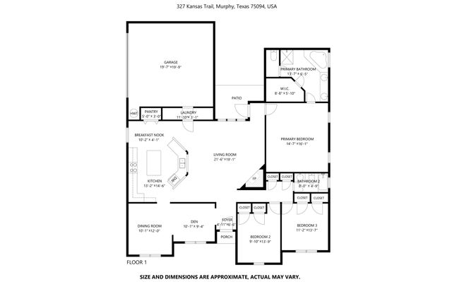 327 Kansas Trail, Murphy, TX 75094