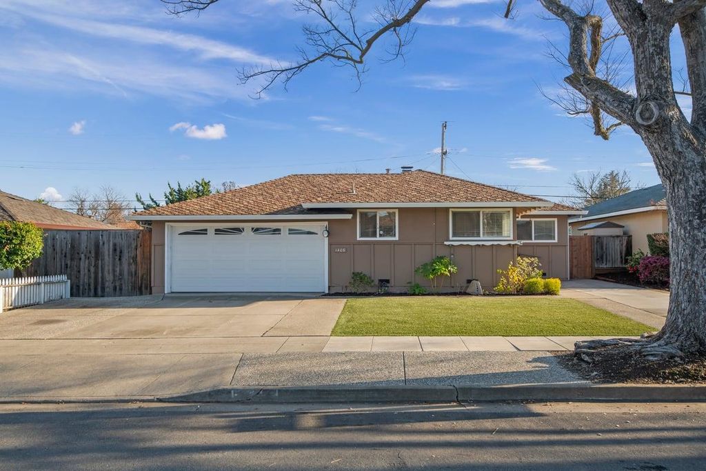 1406 Dentwood Drive, San Jose, CA 95118