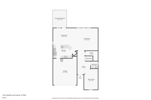 1614 Dragonfly LOOP, Bastrop, TX 78602